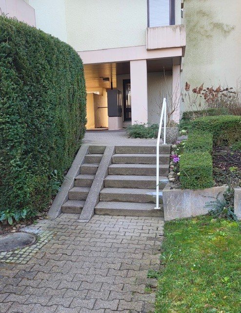 Gepflegter Eingangsbereich